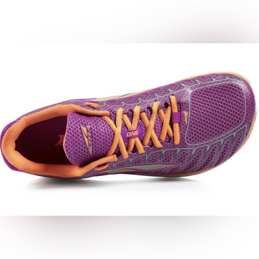 Altra One V3 Women's Size 9 Purple and Orange Running Shoes.